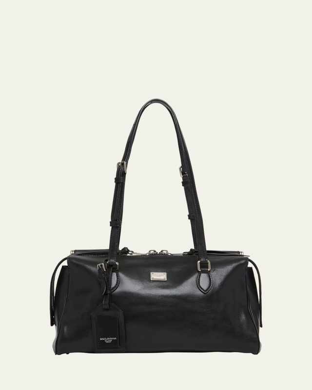 Vittoria Smooth Leather Shoulder Bag